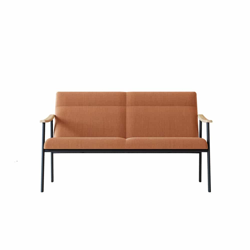 Segis Carell 2 posti schienale basso