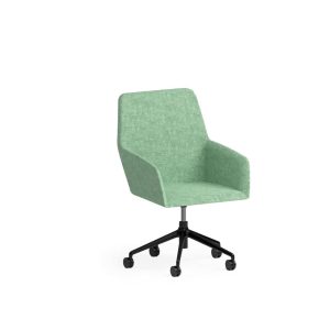 Sloop 55 Poltrona 5 razze girevole + ruote regolabile in altezza